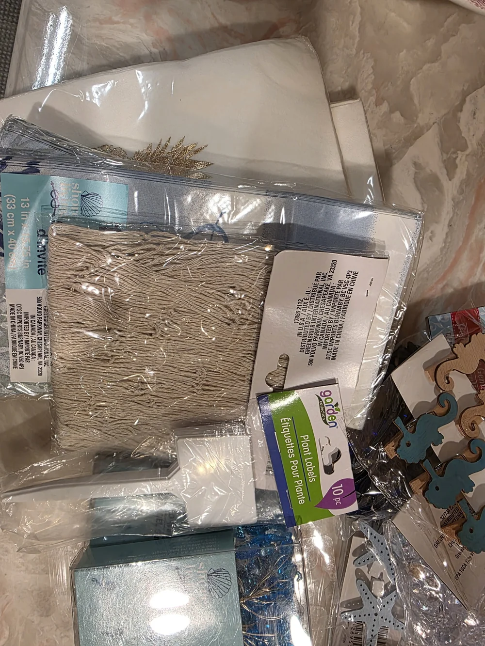 Unbranded Blue Nautical Party Decorations Pack